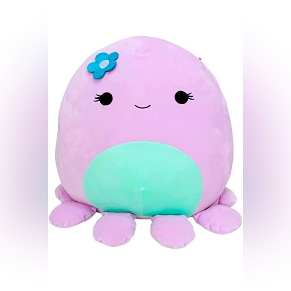 Squishmallows Toys Squishmallows Violet The Octopus With Flower